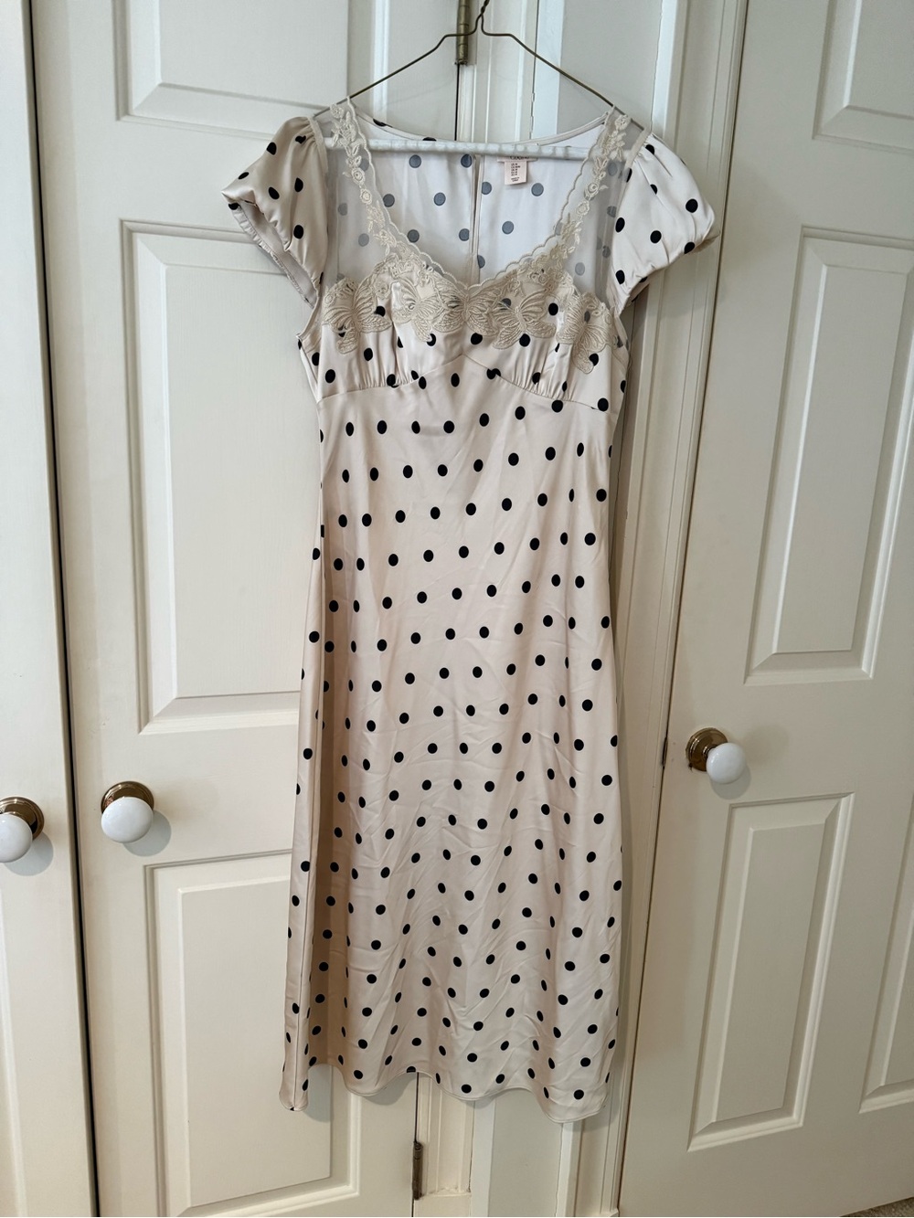 NWOT CAMILA COELHO POLKA DOT DRESS SIZE M